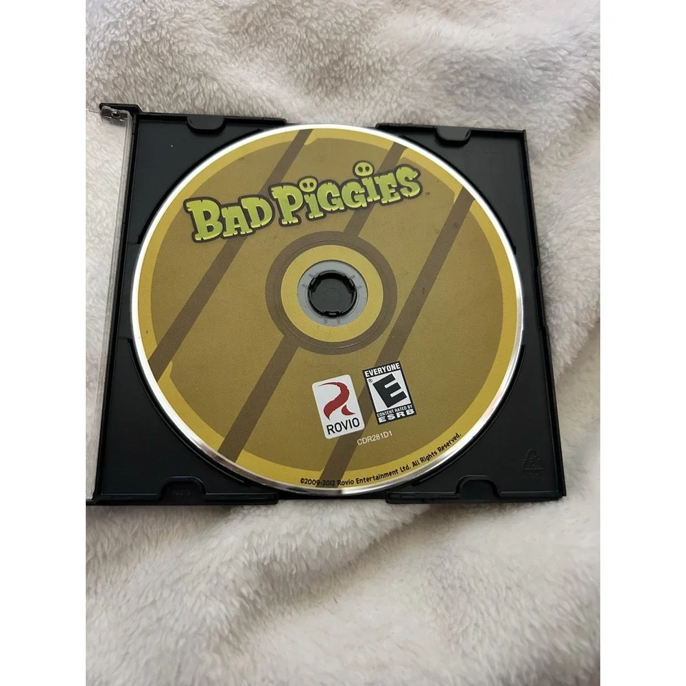 BAD PIGGIES (from‎ the Makers of Angry Birds) PC Game CD